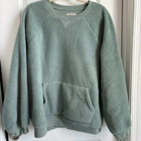 Madewell Polartec Fleece Crewneck Sweatshirt - Picture 2 of 3